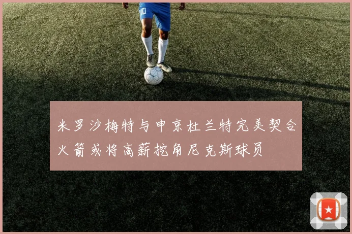 米罗沙梅特与申京杜兰特完美契合火箭或将高薪挖角尼克斯球员